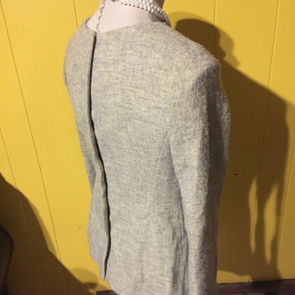 Linda Allard Ellen Tracy Button Back Jacket Sz 4 - Picture 3 of 8